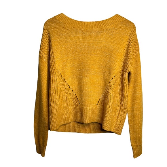 Burnt Orange/ Yellow Sweater - Picture 1 of 7
